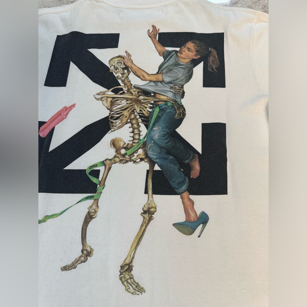 Off-White Pascal Skeleton Short Sleeves T-Shirt - image 7